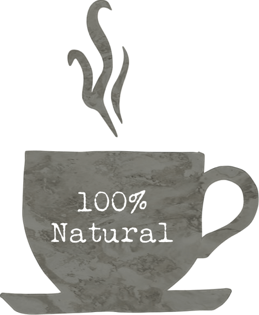 100% natural tea cup